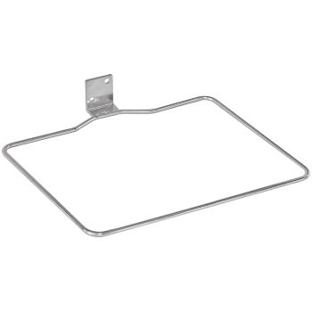 Wandhalterung Edelstahl für eckige Kanülenabwurfbehälter 4 L