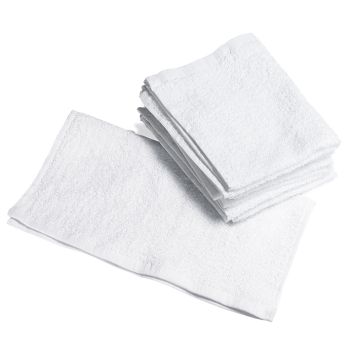 Seiflappen Frottee weiß, 30 x 30 cm (6 Stck.)