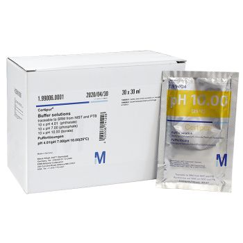 Pufferlösungen rückführbar auf SRM von NIST und PTB (30 Stck.)