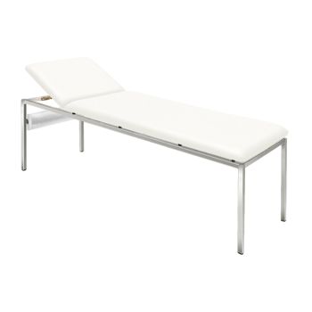 Untersuchungsliege ratiomed weiß, verchromt