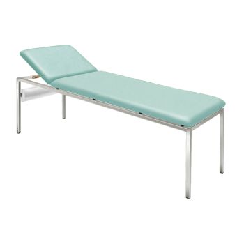 Untersuchungsliege ratiomed pastellmint, verchromt