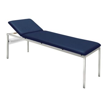 Untersuchungsliege ratiomed dunkelblau, verchromt