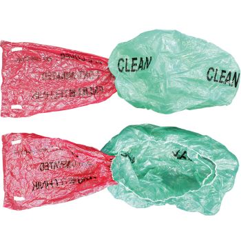 Hüllen Scope Cover grün/rot steril (200 Stck.)