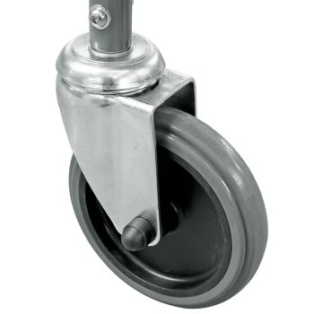 Ersatzrad ohne Bremse für Toilettenstuhl DIZ 401001 / MEG 964400