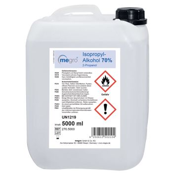 Isopropyl-Alkohol 70 % 5 Ltr. Lösemittel