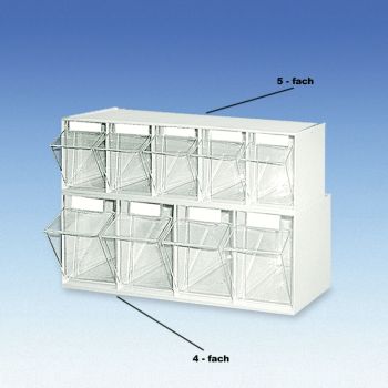 Spritzen- und Kanülenspender 4-fach weiß