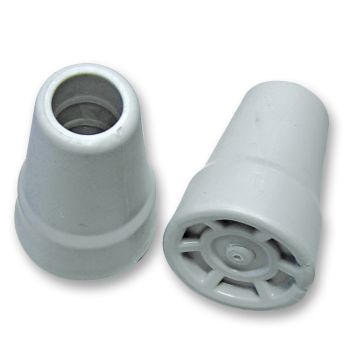 Gehhilfe-Kappe grau 19 mm 0