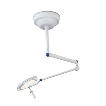 Mach LED 150 FP OP-Leuchte Deckemodell an SWING-Arm