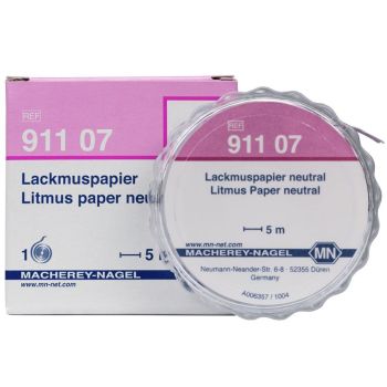 Lackmuspapier neutral 5 m x 7 mm