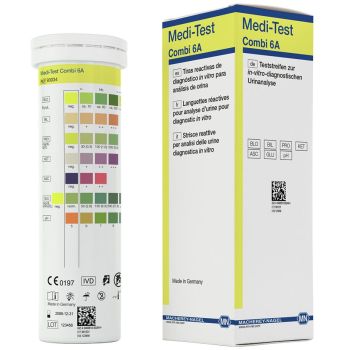 Medi-Test Combi 6 A Harnteststreifen (100 T.)