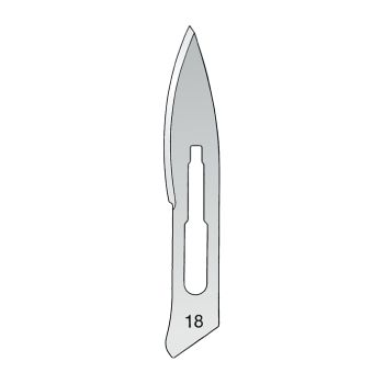 Einmal-Skalpellklingen martin Fig. 18 steril (100 Stck.)