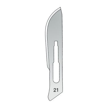 Einmal-Skalpellklingen martin Fig. 21 steril (100 Stck.)