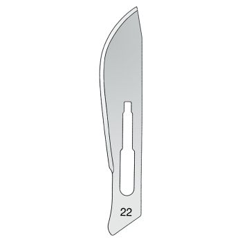 Einmal-Skalpellklingen martin Fig. 22 steril (100 Stck.)