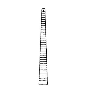 Mikro-Mosquitoklemme, 1 x 2 Zähne, gerade