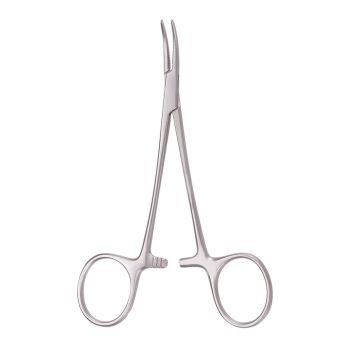 Mosquitoklemme gebogen, 12 cm 0