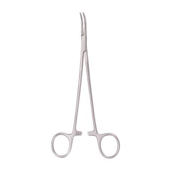 Präparierklemme nach Baby-Mixter, gebogen