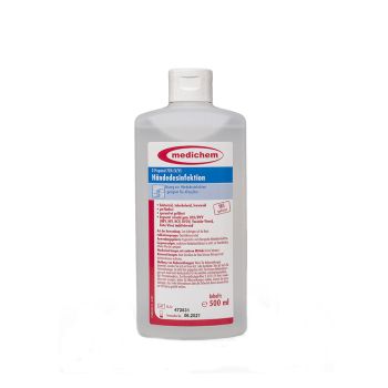 medichem Händedesinfektion 500 ml 0