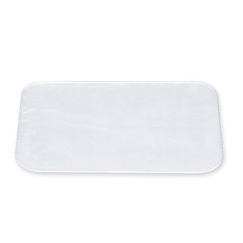 Fußauflage/Matte Vinyl, klar 560 x 400 x 2 mm