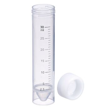 Röhrchen mit Schraubverschluss natur