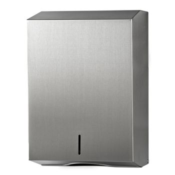 Falthandtuchspender ratiomed, Edelstahl