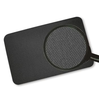 Fußmatte/Liegenauflage schwarz 800 x 600 x 6 mm