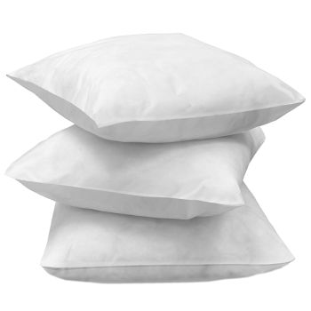 Vlies-Einmalkissen 40 x 40 cm weiß 0