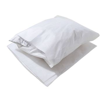 Vlies-Einmalkissenbezüge ca. 42 x 45 cm weiß (10 Stck.)