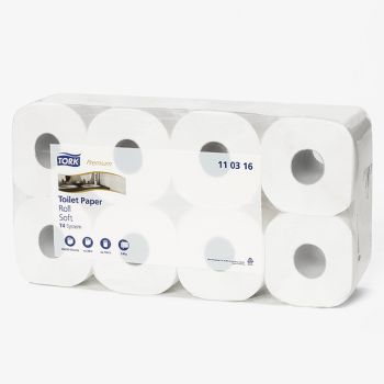 Tork Premium Toilettenpapier, 3-lagig, Toilet Soft