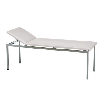 Untersuchungsliege classic silbergrau, graualuminium lackiert