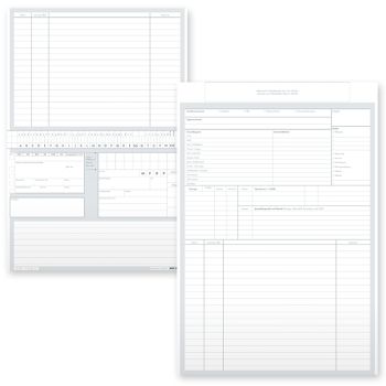 Karteikarten ALPHAsafe DIN A5 quer Typ Facharzt/Allgemeinmedizin (500Stck.)