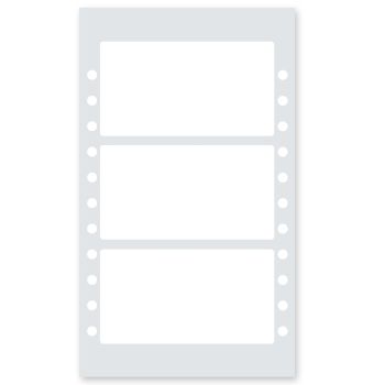 Adressfeldaufkleber blanko (3000 Stck.) 0