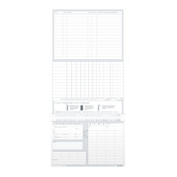 Karteitaschen ALPHAnorm DIN A5 quer Typ Zahnheilkunde (1000 Stck.)