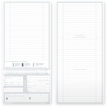 Karteitaschen ALPHAnorm DIN A5 quer Typ Augenheilkunde (1000 Stck.)