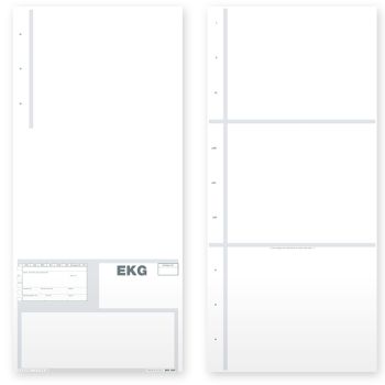 Karteitaschen ALPHAnorm DIN A5 quer Typ EKG-Ablage (1000 Stck.)