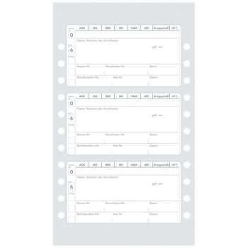Adressfeldaufkleber eGK (1000 Stck.) 0