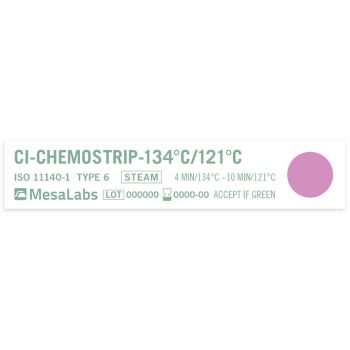 ChemoStrip 134°C/121°C Dampf-Stufenindikator (250 Stck.)