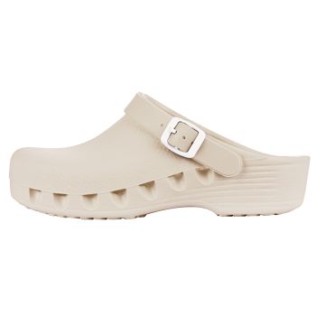 mediPlogs OP-Schuhe mit Fersenriemen weiß