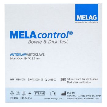 MELAcontrol Bowie & Dick Test 0