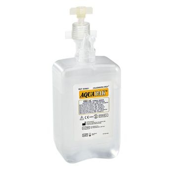 AQUAPAK steriles Wasser mit sterilem Befeuchteradapter (10 x 650 ml)