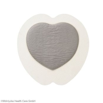 Mepilex Border Sacrum Ag Schaumverband steril