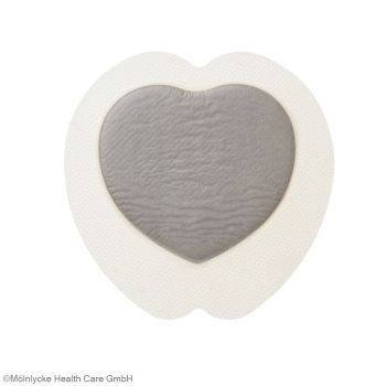 Mepilex Border Sacrum Ag Schaumverband steril