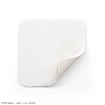 Mepilex XT Schaumverband ohne Haftrand, steril