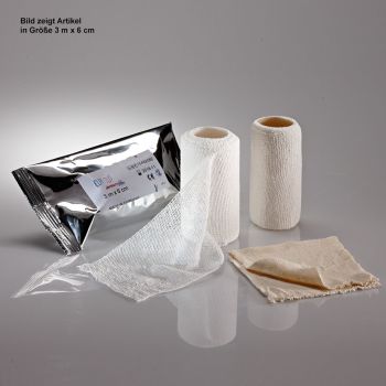 ELASTUS-dermasoft Hydro Kühlbinden 3 m x 6 cm (10 Stck.)