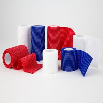 ELASTUS active comfort Fixierbinden blau