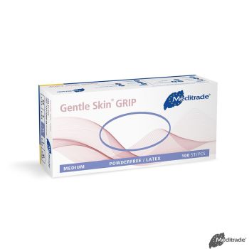 Gentle Skin grip U.-Handschuhe Latex