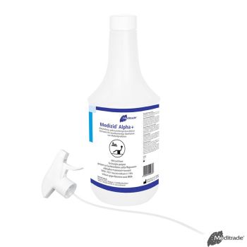 Medizid Alpha+ 1 Ltr. Flächenschnelldesinfektion mit Sprühkopf