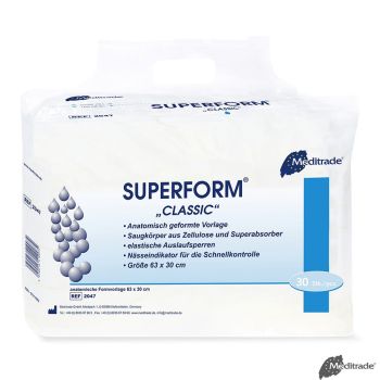 Superform Classic Inkontinenzvorlagen blau