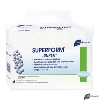Superform Super Inkontinenzvorlagen grün