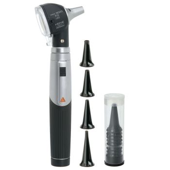 mini 3000 F.O. Otoskop 2,5 V LED, schwarz