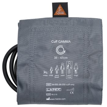 Klettenmanschette komplett, 2-Schlauch, Erwachsene groß